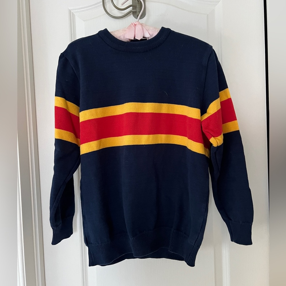 Queen’s University Tricolour Knit Sweater